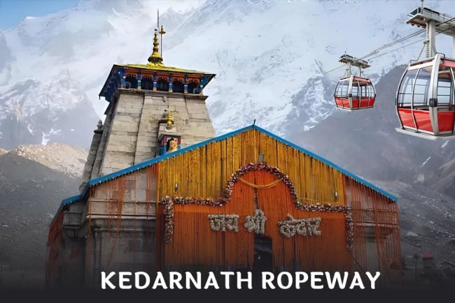Drone Survey for Kedarnath Ropeway Development