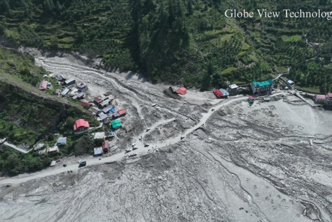 Drone Technology in Disaster Management : Dharali Flash Flood