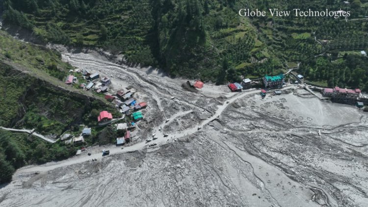 Drone Technology in Disaster Management : Dharali Flash Flood